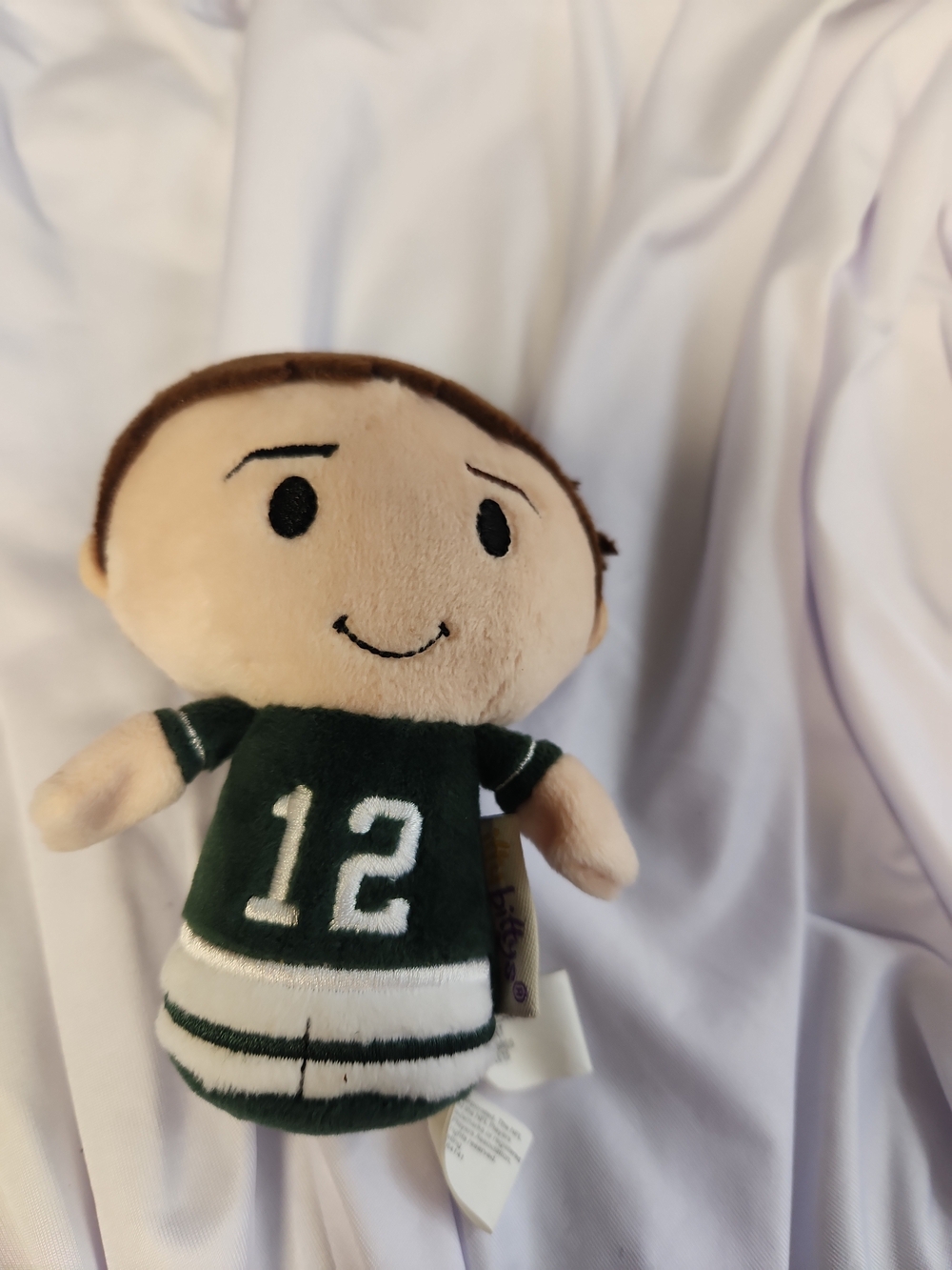 Hallmark Green and Cream Plush Sports Player Stuffed Animal - Picture 1 of 3